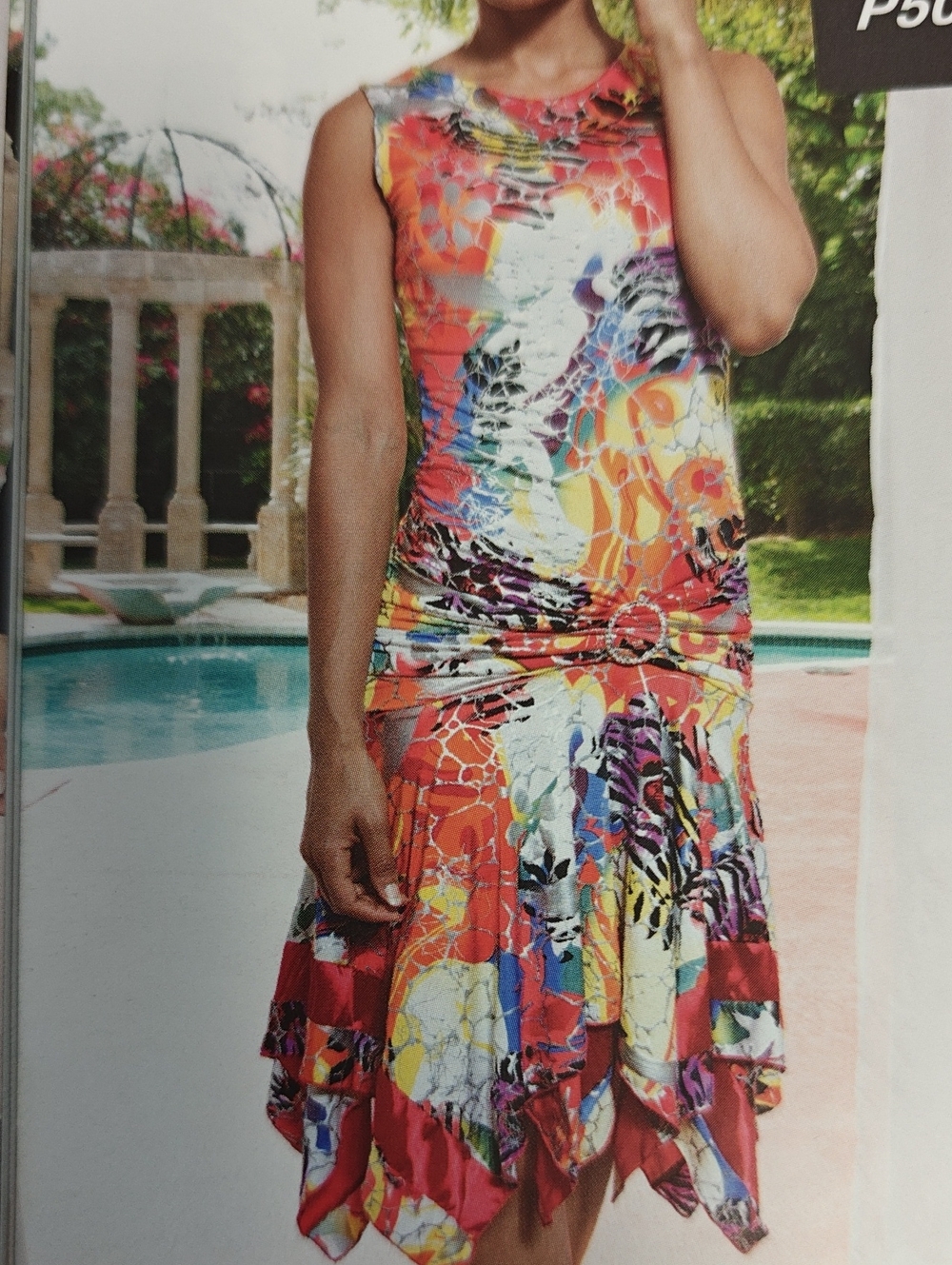 Tropical Zebra Limited Edition Pattern Dance Dress